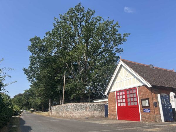 Exterior shot of Old Fire Station in Englefield, Reading.